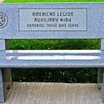 American Legion Auxiliary #184 Bench American Legion Auxiliary #184 Bench