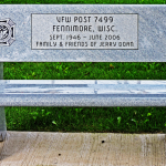 VFW Post 7499 Fennimore, Wisc. Bench VFW Post 7499 Fennimore, Wisc. Bench